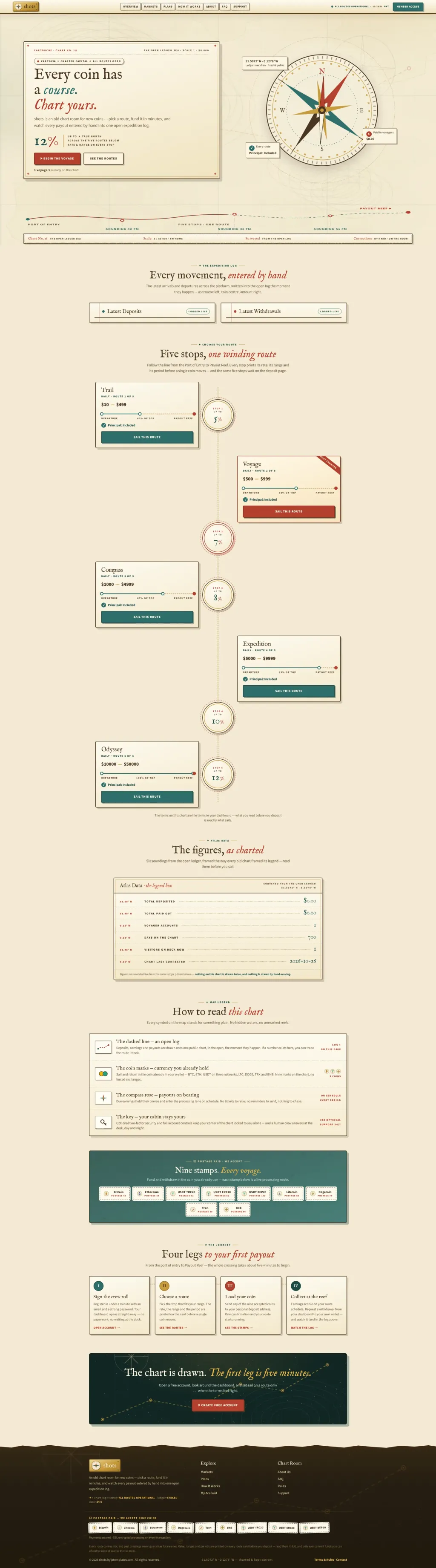 CARTOVIA — HYIP Template Pack — GoldCoders HYIP template preview (H-TPL33)